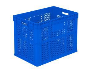 HP-4502 PLASTİK DELİKLİ DERİN TAŞIMA KASASI 400x600x450 mm