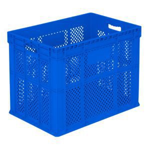 HP-4502 PLASTİK DELİKLİ DERİN TAŞIMA KASASI 400x600x450 mm