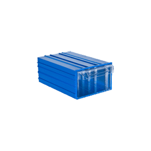 401-A Plastik şeffaf çekmeceli malzeme kutusu