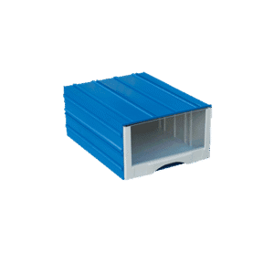 501-G plastik şeffaf çekmeceli kutu