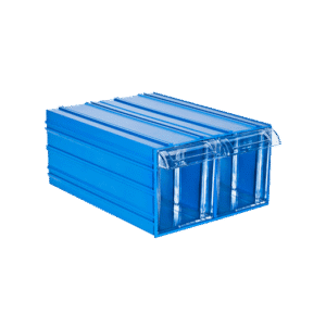 510-2 plastik ikili çekmeceli malzeme kutusu