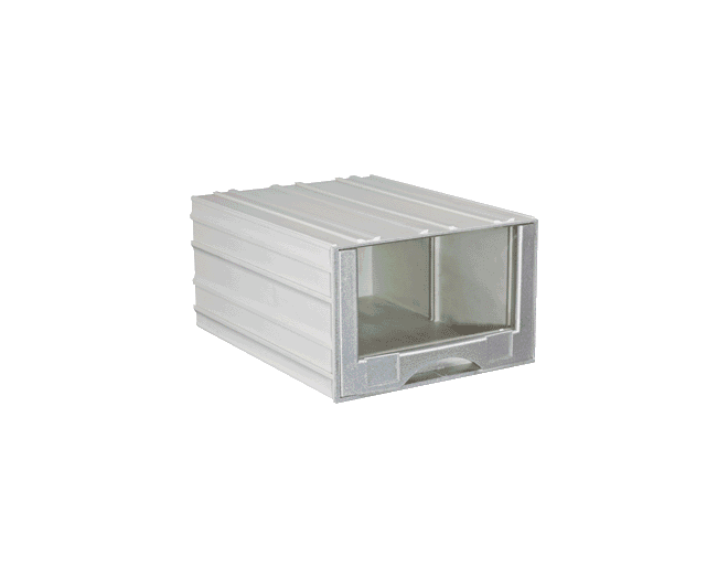 451-G Plastik şeffaf çekmeceli malzeme kutusu