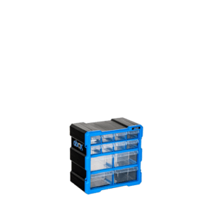 TK-6007 monoblok şeffaf çekmeceli malzeme seti