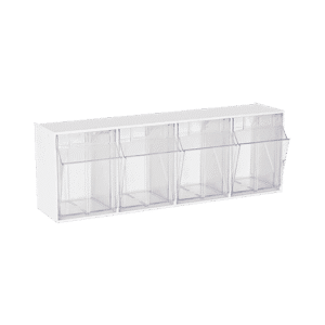 MS-8004 Plastik şeffaf öne açılır çekmeceli kutu