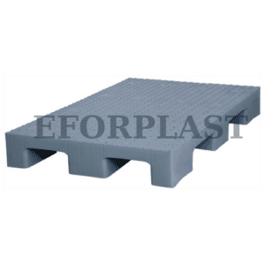 P 80120K plastik palet. kapalı, 9 ayaklı. Eforplast