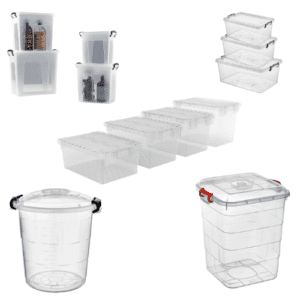 ŞEFFAF SAKLAMA KUTULARI