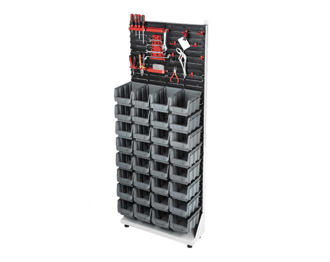 STX 1032 plastik avadanlık standı gri Eforplast