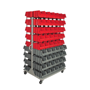 Stand 22 plastik avadanlık standı. Çift yönlü