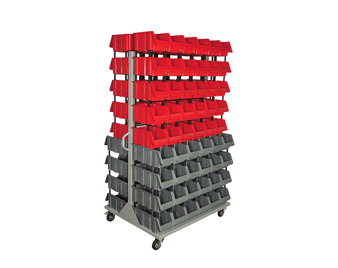 Stand 22 plastik avadanlık standı. Çift yönlü