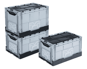 KX-6434-MK PLASTİK KAPAKLI KATLANIR KASA 395x595x340 mm - Görsel 5